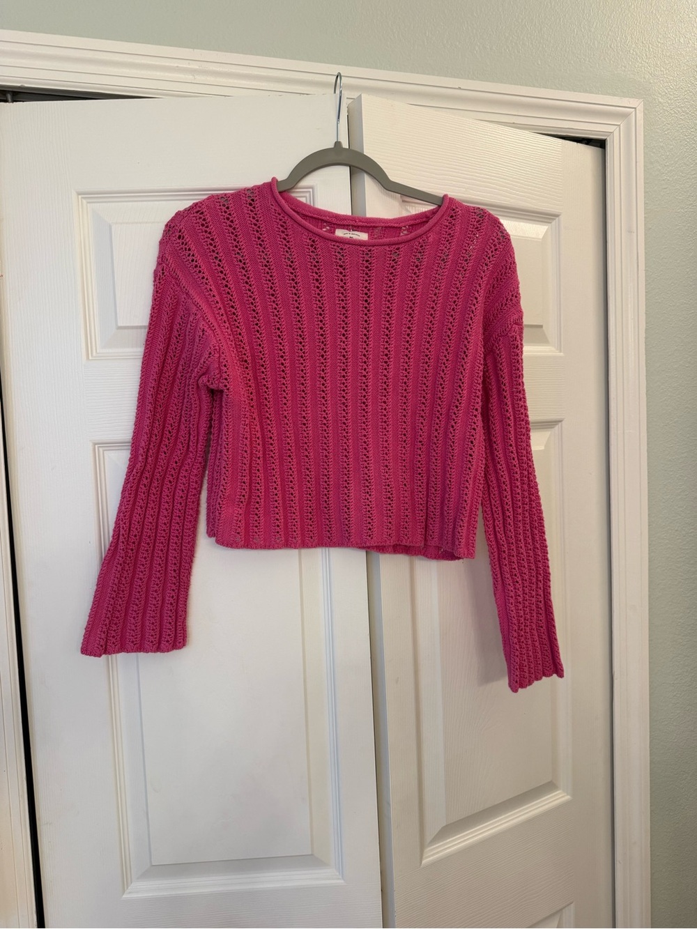 Billabong good luck pink sweater size small - Picture 6 of 8